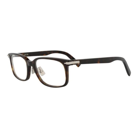 Dior Mens Square/Rectangle Havana Havana Transparent Fashion Designer Eyewear - Picture 1 of 4